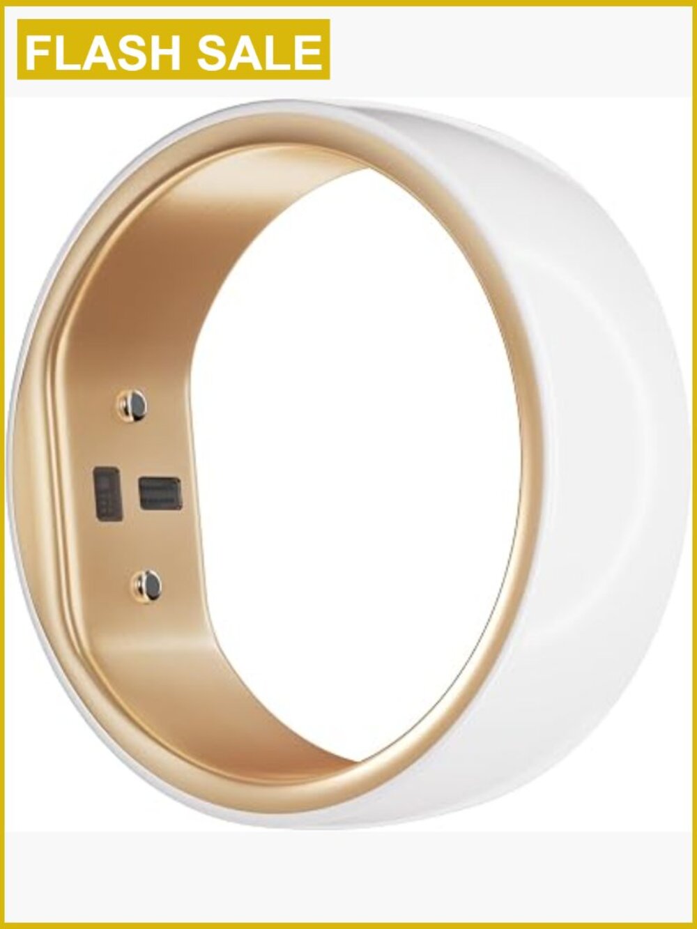 Smart Ring Gen2 Ceramic Sleep Heart Rate Fertility Tracker Size 8 - Picture 1 of 6